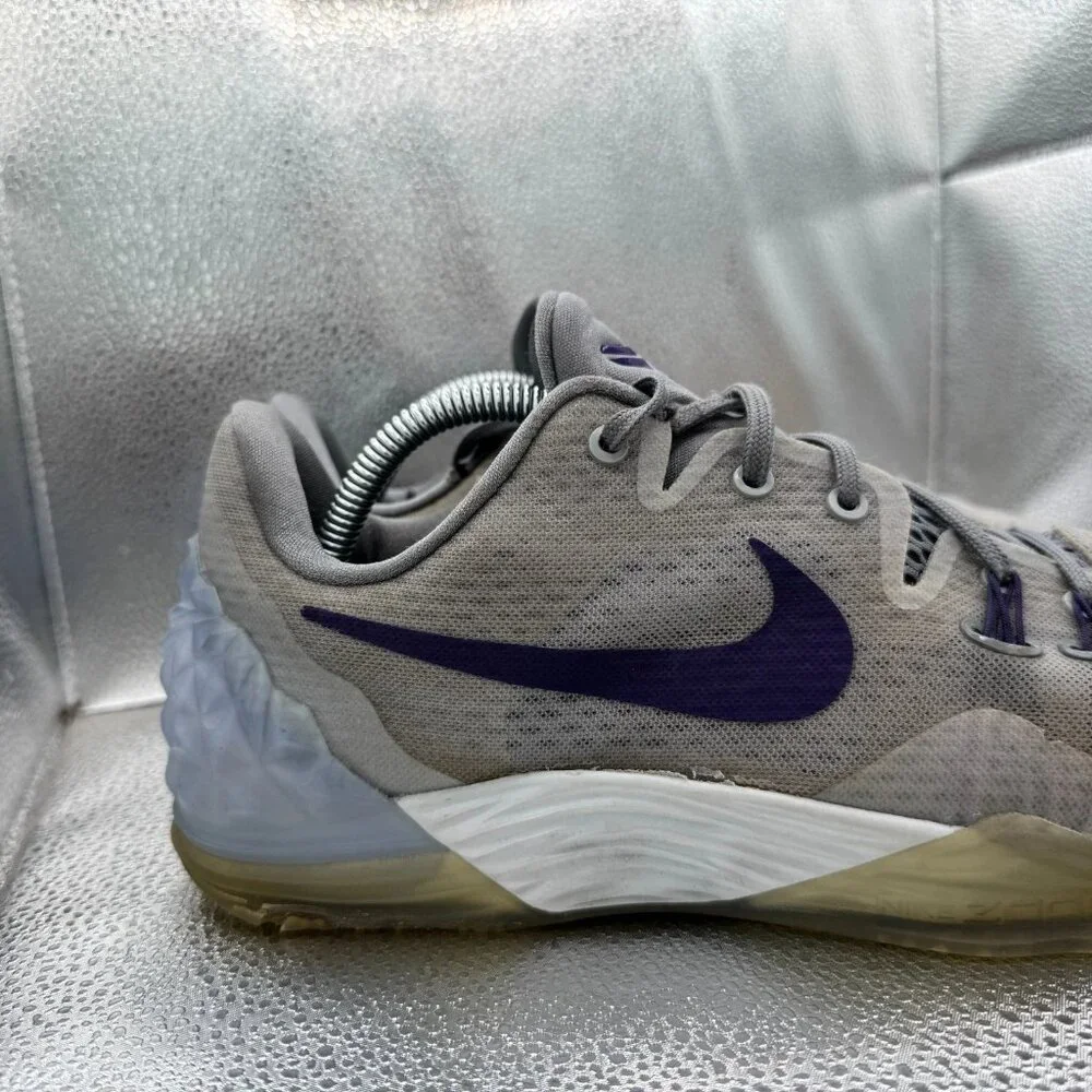 Size 9.5 Nike Mens Zoom Kobe Venomenon 5 Wolf Grey Basketball Sneaker 749884 050